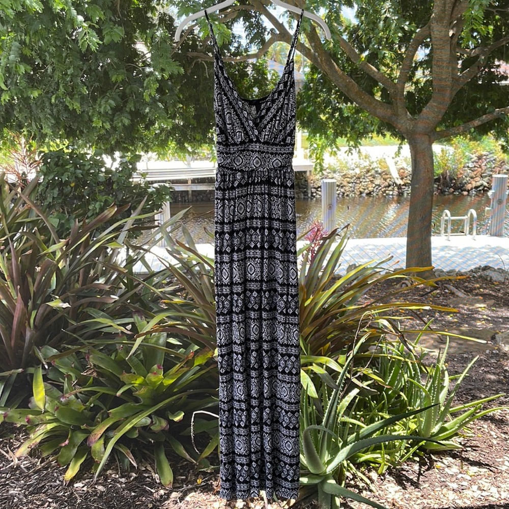 Aqua Maxi Dress